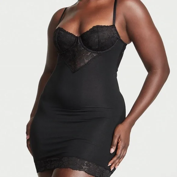 Victoria's Secret | Dresses | Victorias Secret Modal Lace Mini Slip |  Poshmark